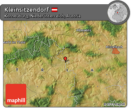 Satellite Map of Kleinsitzendorf