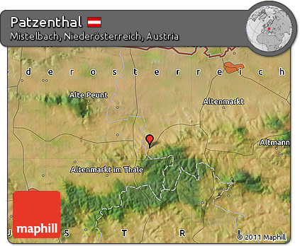 Satellite Map of Patzenthal