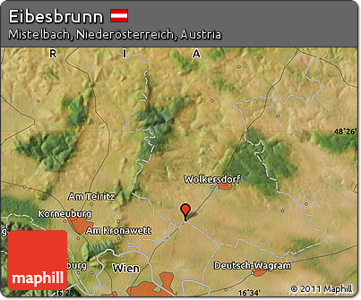 Satellite Map of Eibesbrunn