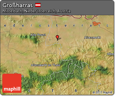 Satellite Map of Großharras