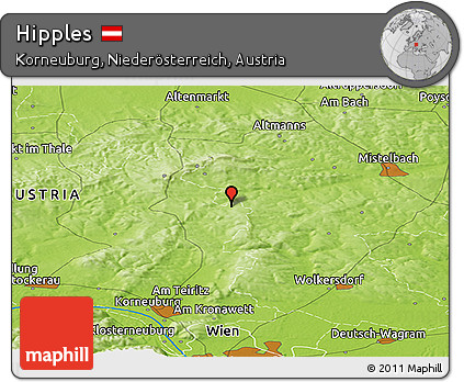 Physical Panoramic Map of Hipples