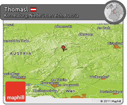Physical Panoramic Map of Thomasl