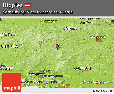 Physical Panoramic Map of Hipples