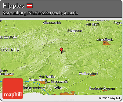 Physical Panoramic Map of Hipples