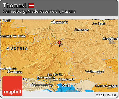 Political Panoramic Map of Thomasl