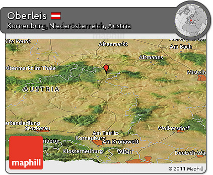 Satellite Panoramic Map of Oberleis