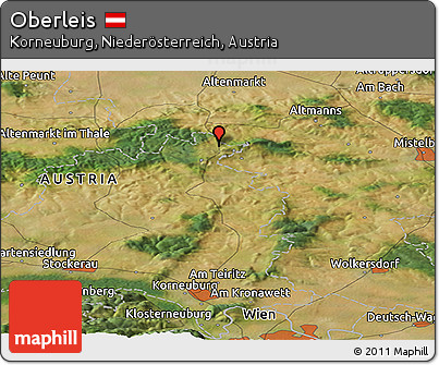 Satellite Panoramic Map of Oberleis