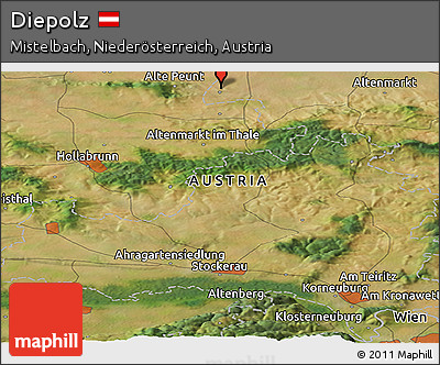 Satellite Panoramic Map of Diepolz