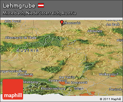 Satellite Panoramic Map of Lehmgrube