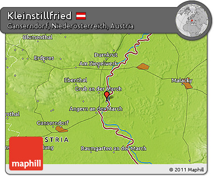 Physical 3D Map of Kleinstillfried