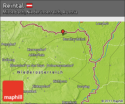 Physical 3D Map of Reintal