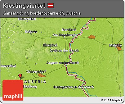 Physical 3D Map of Kieslingviertel