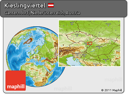 Physical Location Map of Kieslingviertel
