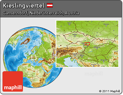 Physical Location Map of Kieslingviertel