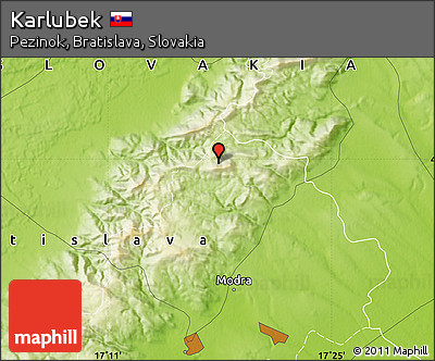 Physical Map of Karlubek