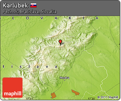 Physical Map of Karlubek