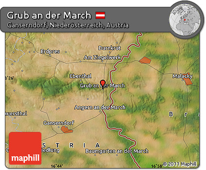Satellite Map of Grub An Der March