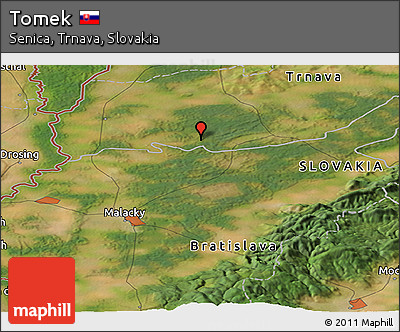 Satellite Panoramic Map of Tomek