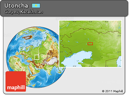 Physical Location Map of Utoncha