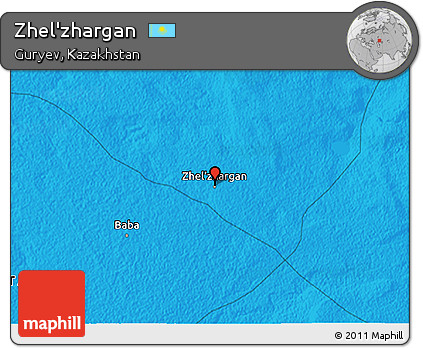 Political 3D Map of Zhel'zhargan