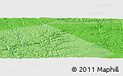 Political Panoramic Map of the area around 48° 30' 27" N, 65° 22' 30" W