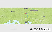 Physical Panoramic Map of the area around 48° 30' 27" N, 78° 7' 30" W