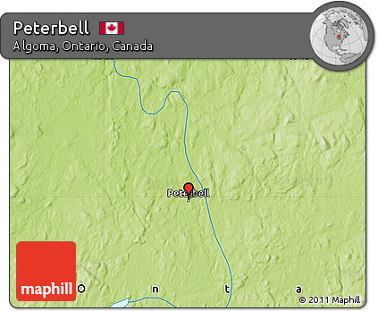 Physical Map of Peterbell