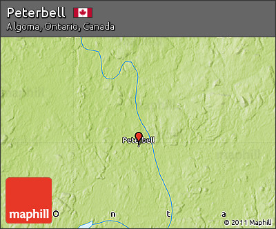 Physical Map of Peterbell