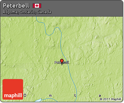 Physical Map of Peterbell