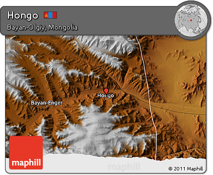Physical 3D Map of Hongo