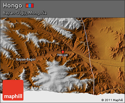 Physical 3D Map of Hongo