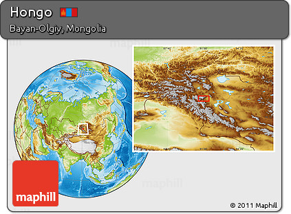 Physical Location Map of Hongo