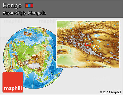 Physical Location Map of Hongo
