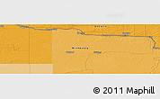 Political Panoramic Map of the area around 48° 30' 27" N, 94° 16' 30" W