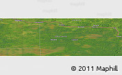 Satellite Panoramic Map of the area around 48° 30' 27" N, 94° 16' 30" W