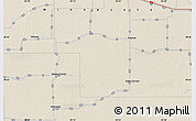 Shaded Relief Map of the area around 48° 30' 27" N, 95° 7' 30" W