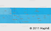 Political Panoramic Map of the area around 48° 30' 27" N, 97° 40' 30" W