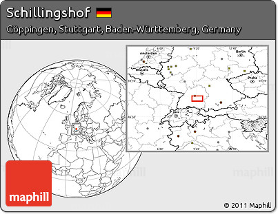 Blank Location Map of Schillingshof
