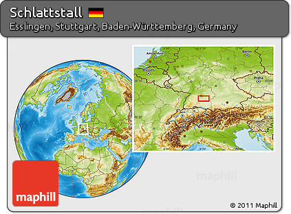 Physical Location Map of Schlattstall