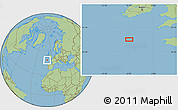 Savanna Style Location Map of the area around 48° 30' 27" N, 9° 16' 30" W