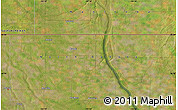 Satellite Map of the area around 48° 54' 57" N, 101° 4' 29" W