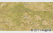 Satellite 3D Map of the area around 48° 54' 57" N, 108° 43' 29" W
