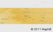 Physical Panoramic Map of the area around 48° 54' 57" N, 108° 43' 29" W
