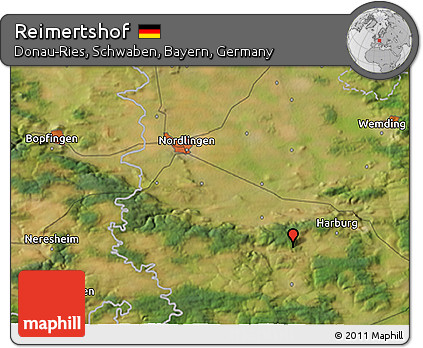 Satellite 3D Map of Reimertshof