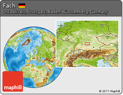 Physical Location Map of Fach