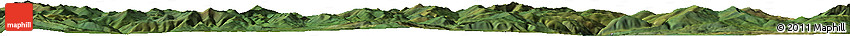 Satellite Horizon Map of the Area around 48° 54' 57" N, 115° 31' 30" W