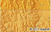 Political Map of the area around 48° 54' 57" N, 115° 31' 30" W