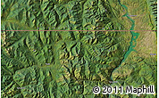 Satellite Map of the area around 48° 54' 57" N, 115° 31' 30" W
