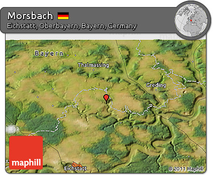 Satellite 3D Map of Morsbach