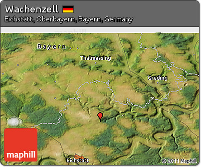 Satellite 3D Map of Wachenzell